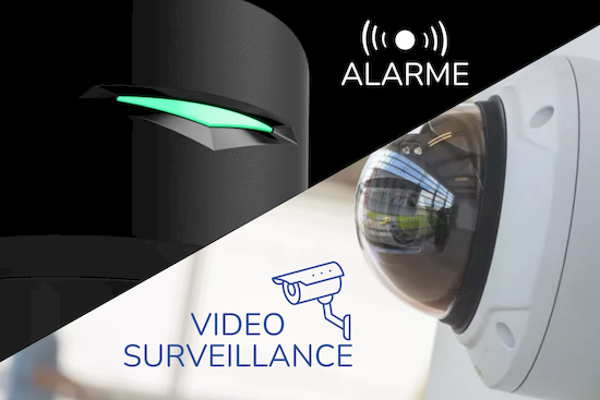 Tentative d'intrusion dans des locaux professionnels équipée d'une alarme et vidéosurveillance IP
